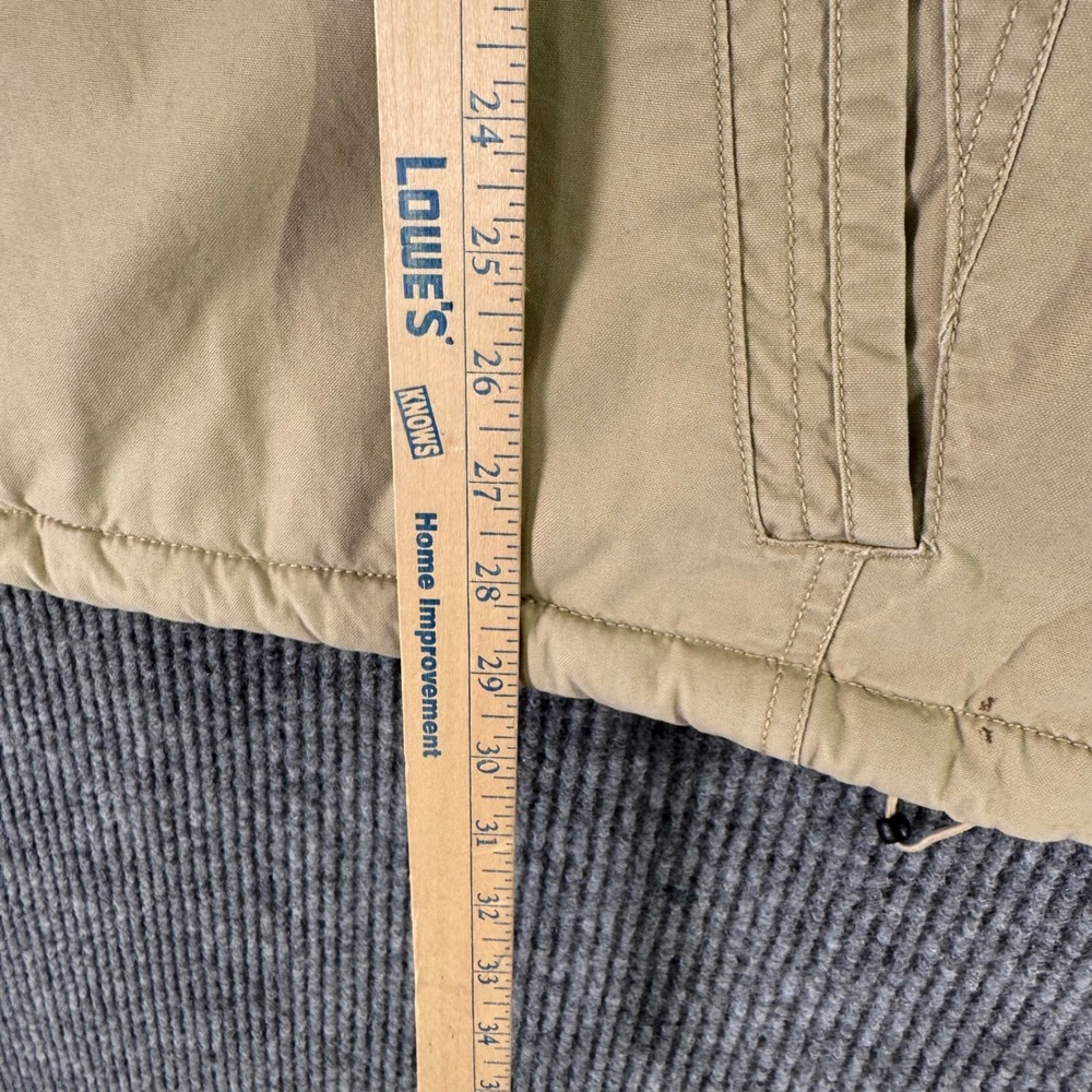 Red Head Men's 2XL Sherpa Lined Utility Vest Beige Full Zip Outdoor Workwear - Picture 8 of 9